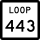 Texas Loop 443.svg