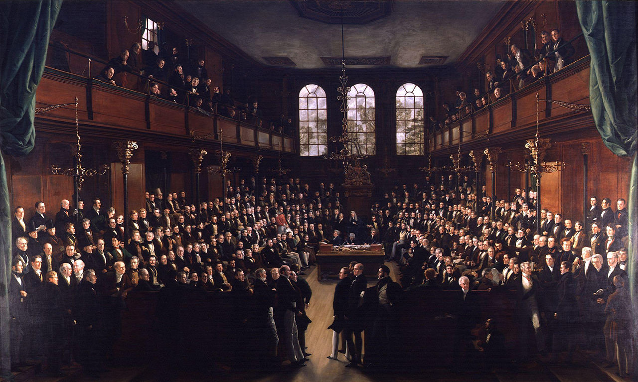 The House of Commons, 1833 by Sir George Hayter.jpg