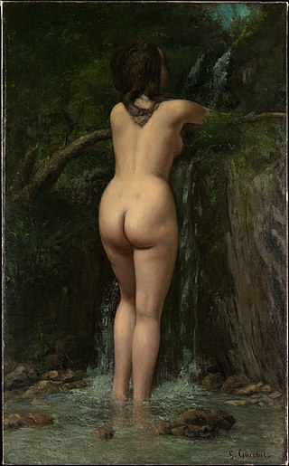 <i>The Source</i> (Courbet) Painting by Gustave Courbet