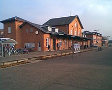 Platform facade of Thisted station. Thisted Banegard.jpg