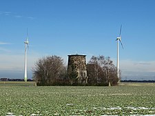 Бывшая каменная мельница, переделана в жилой дом