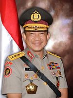Chief of Indonesian Police Gen. Tito Karnavian studied MA Police Studies in 1993 Tito Karnavian.jpg