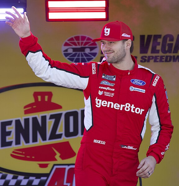 File:Todd Gilliland Driver Introductions Las Vegas 2024.jpg