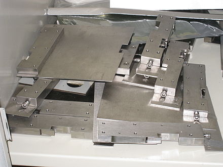 These modular fixture components may be built into various arrangements to accommodate different workpieces