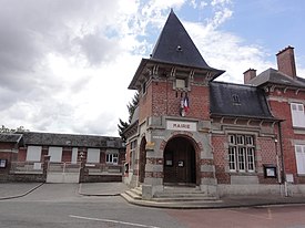 Tugny-et-Pont (Aisne) mairie et salle des fêtes.JPG