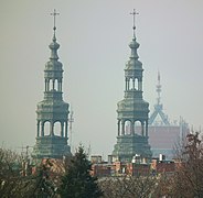 Saint Francis of Assisi church, towers with 29 metres domes