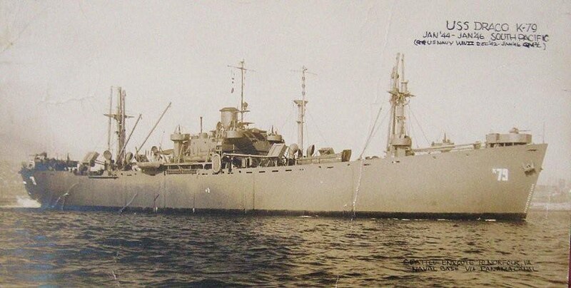 File:USS Draco (AK-79), Puget Sound 1945.jpg