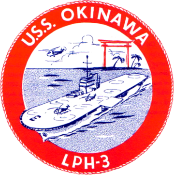 File:USS Okinawa (LPH-3) insignia, 1962.png