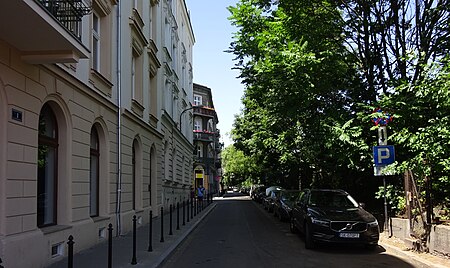 UlicaMorsztynowska WidokNaPółnoc POL, Kraków