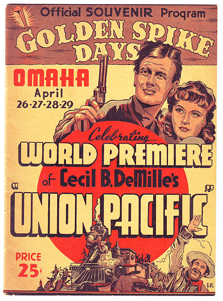 Official program of the Union Pacific world premiere