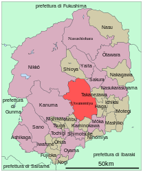 Utsunomiya – Mappa