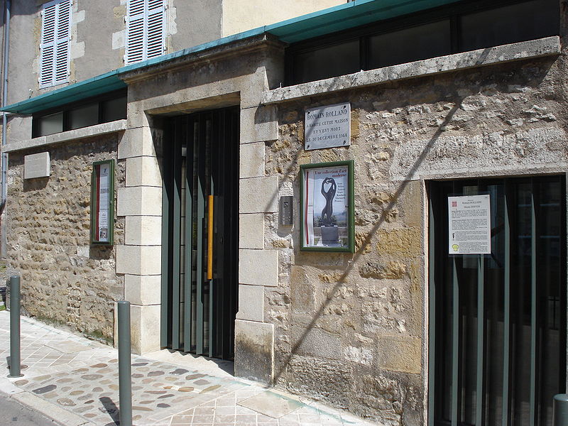 File:Vézelay, maison de Romain Rolland.JPG