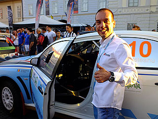 Valentin Porcișteanu Romanian rally driver