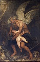 Van Dyck - Time clipping Cuid's wings.jpg