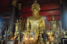 Wat May templom Buddha szobrai