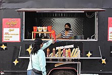 Foodtruck vendor in Monterrey, Mexico