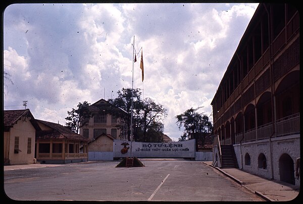 Vietnamese Marine Corps Headquarters, Saigon, March 1966