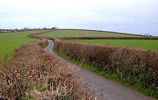 Deviock civil parish in south-east Cornwall, England