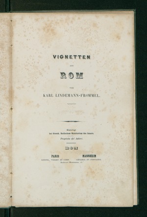 Karl Lindemann-Frommel: Leben, Werk, Literatur