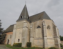 De kerk van Villeau