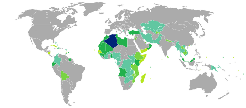 File:Visa requirements for Algerian citizens.png