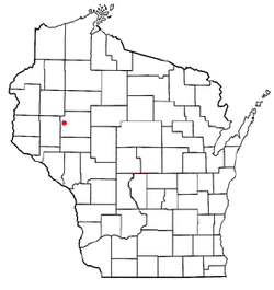 Cooks Valley, Wisconsin'in konumu