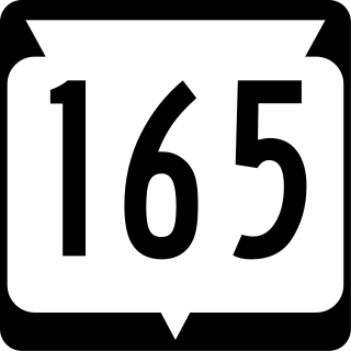 <span class="mw-page-title-main">Wisconsin Highway 165</span> State highway in Pleasant Prairie, Wisconsin, United States