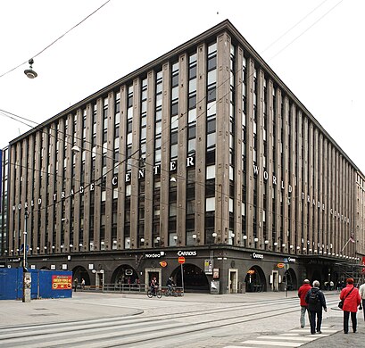 Liittopankki bank building, Helsinki, Pauli E. Blomstedt, 1929.