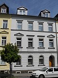 Apartment building in closed development