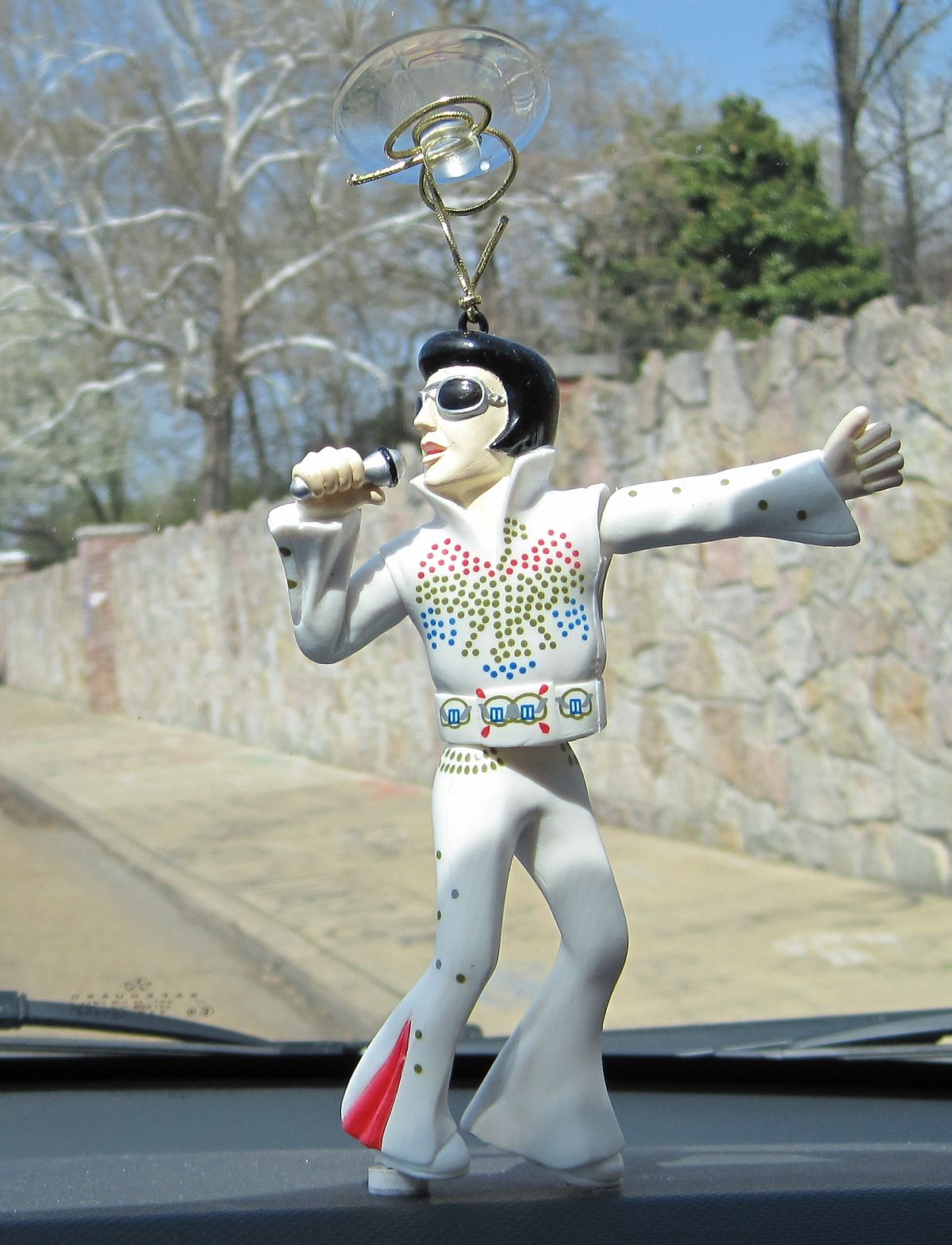 Figurine Elvis pour voiture original wackel elvis Destockage Grossiste