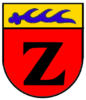 Former coat of arms of the municipality of Zoznegg