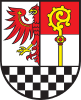 Coat of arms of the district of Teltow-Fläming.svg