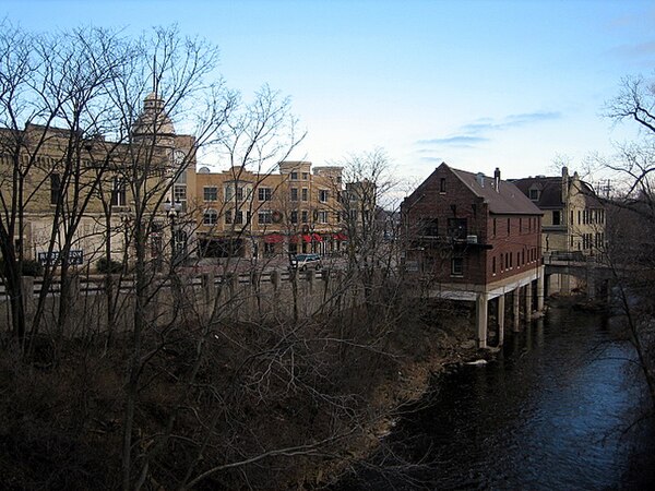 Wauwatosa along the banks of the Menomonee River