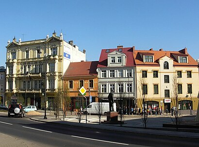 How to get to Wełniany Rynek with public transit - About the place