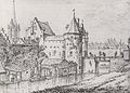 De Weerdpoort rond 1670 getekend door Herman Saftleven.