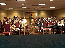 Audience for a 2011 Dragon*Con Panel Wikidragonpanel2011.jpg