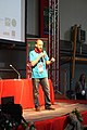 Hackathon opening at Wikimania 2016 in Esino Lario.