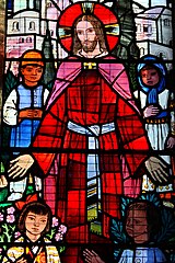William Case Morris Stained Glass Window in St. Andrew's Church