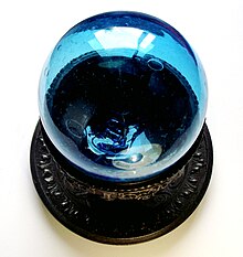 A witch ball with a base or stand Witch Ball (cropped).jpg