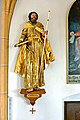 English: Baroque corbel statue St. James the Greater Deutsch: Barocke Kosolfigur Heiliger Jakob der Ältere