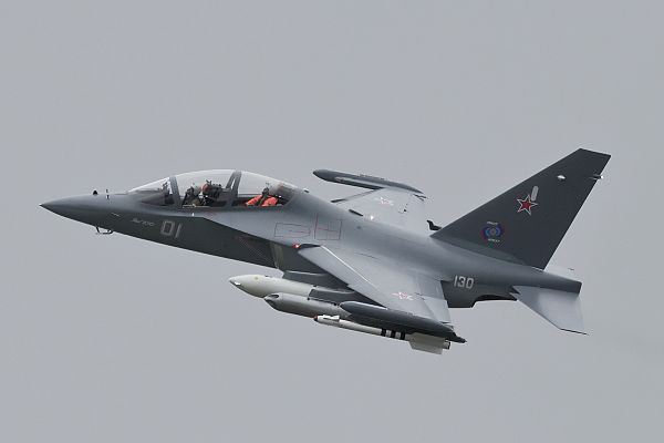 Yakovlev Yak-130 two-seat military trainer