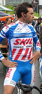 Yann Huguet Road bicycle racer