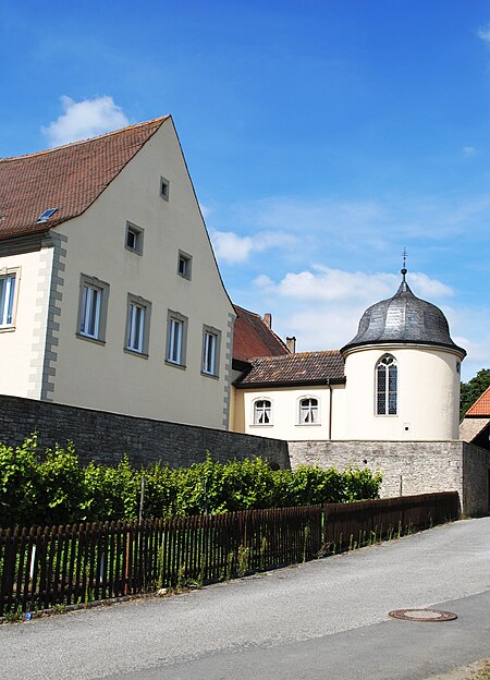 Zehnthof Sommerach, Rückseite