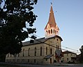 The w:Zion Evangelical Lutheran Church and Parsonage in w:Columbus, Wisconsin. It is listed on the National Register of Historic Places. Template:Commonist