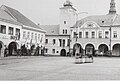 Čeština: Mírové náměstí s radnicí v Ústí nad Orlicí, Československo. English: Mírové náměstí (Mírové Square) with town hall in Ústí nad Orlicí, Czechoslovakia.