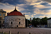 The Round Tower in Vyborg. Author: Fotograd