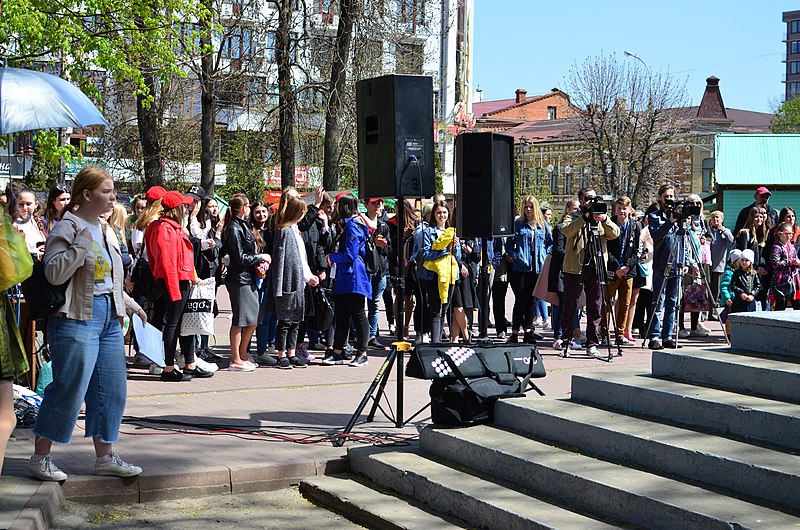 File:Фестиваль экологического творчества "Свежий ветер" в Хмельницком. Фото 8.jpg