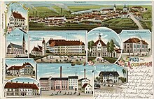 Postkarte aus Altshausen (um 1900)