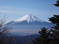 御正体山から望む富士山(170108)