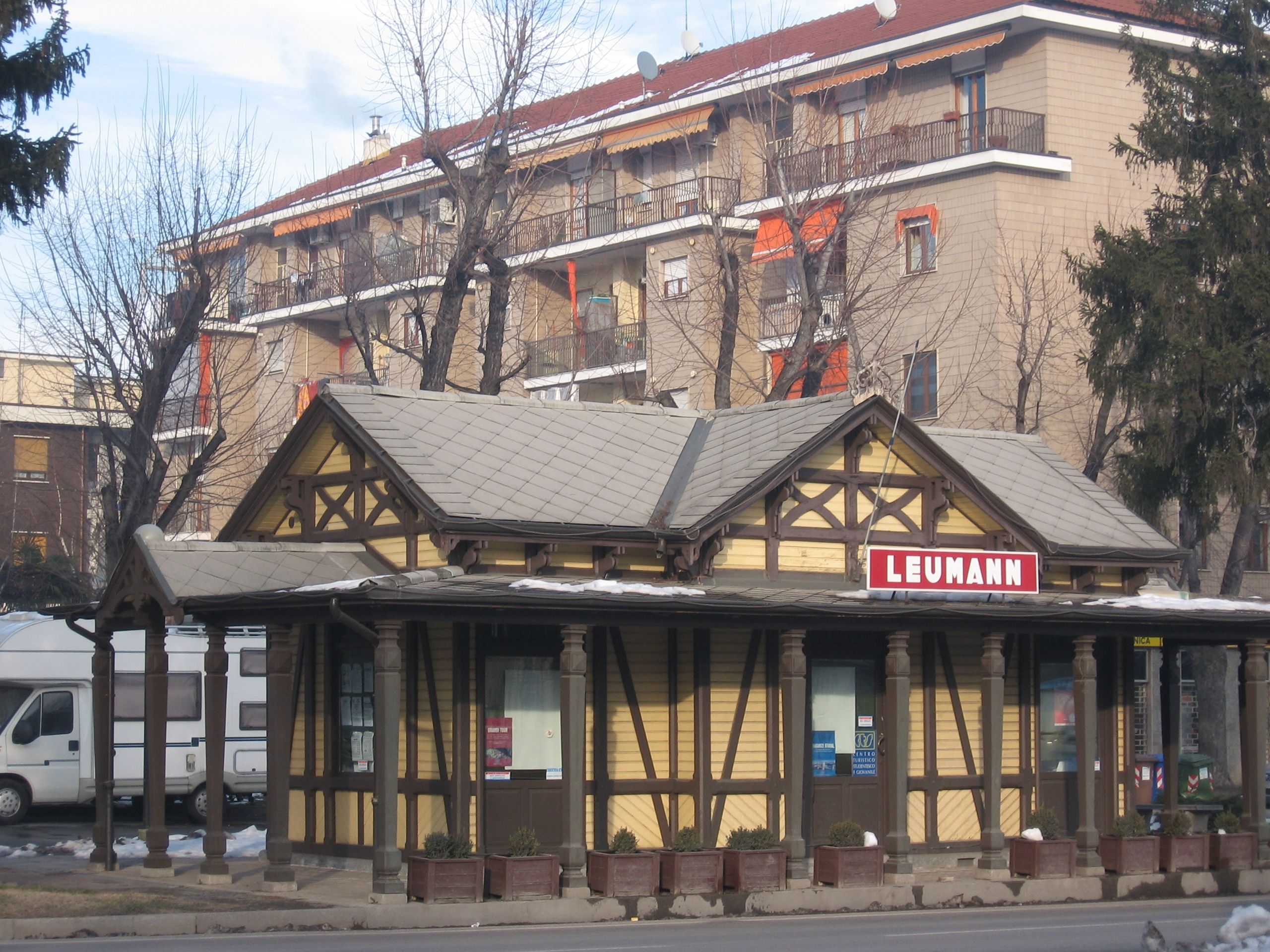 Station of the former Turin-Rivoli tramway - Leumann Village